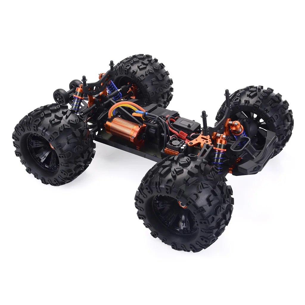 ZD Racing MT8 пирата 3 RC Monster Truck автомобильных 1/8 RTR регулируемый амортизатор 4-Каналы RC автомобиль 120A бесщеточный Водонепроницаемый ESC