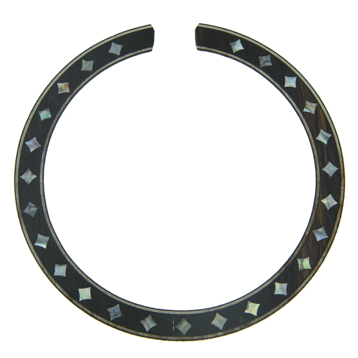 Dopro качественная Акустическая гитара Soundhole Rosewood Rosette с настоящей оболочкой Abalone