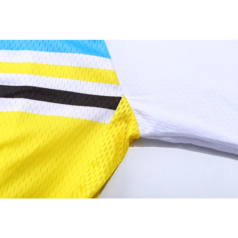 MT & C Мужская Спортивная велосипедная майка желтая белая летняя быстросохнущая с