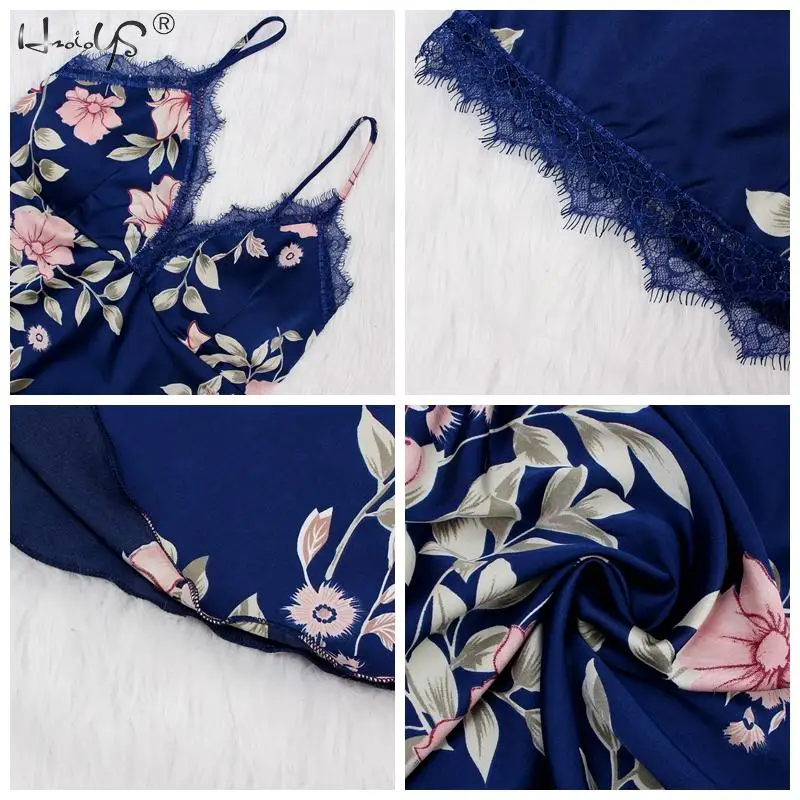 Комплект из 2 предметов женская одежда для лета сна атласная пижама на бретелях