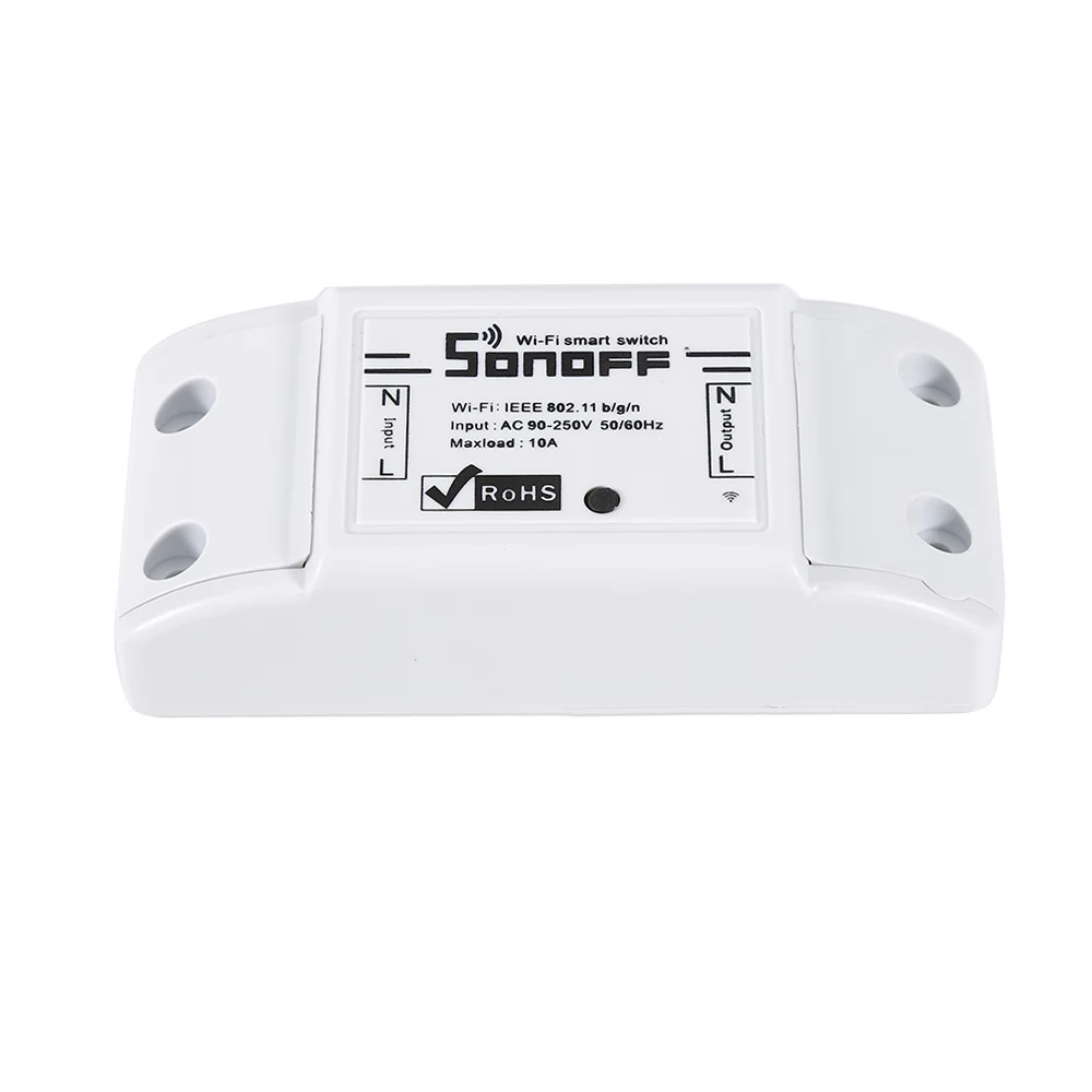 Sonoff basic Sonoff Pow R2 базовый Wifi умный переключатель монитор энергопотребление измерительный переключатель Ewelink Управление работает с Alexa Google Home - Комплект: Sonoff basic