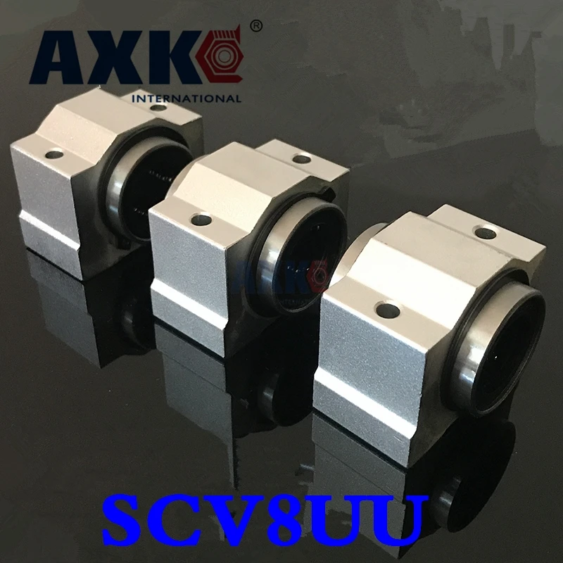 2021 реальные шарикоподшипники 4 шт. бесплатная доставка Sc8vuu Sc8v Scv8uu Scv8 линейный