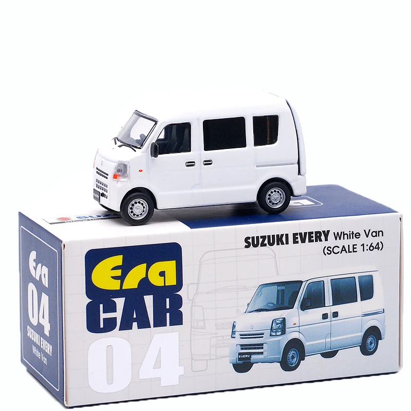 1: 64 Эра автомобиль Suzuki каждая Японская полиция H.K. Мини скорой помощи пожарный фургон литой модельный автомобиль