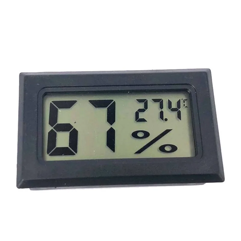 Новый 1 шт. Мини цифровой LCD Крытый удобный датчик температуры измеритель