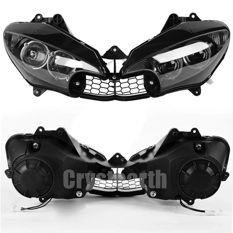 Передняя фара в сборе для мотоцикла Yamaha YZFR6 YZF R6 2003 2004 2005 YZFR6S R6S 2006 2007 2008|assembly|assembly lamp