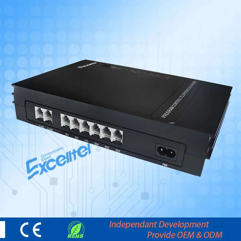 Mini PBX дешевая офисная АТС MS206 внутренняя система|office intercom|system |