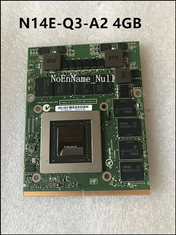

Original K4000M K 4000m K4000 4G N14E-Q3-A2 05DGTT 5DGTT Video Graphic Card For DELL M6700 M6800 M6600 HP 8770W 8760W Test 100%