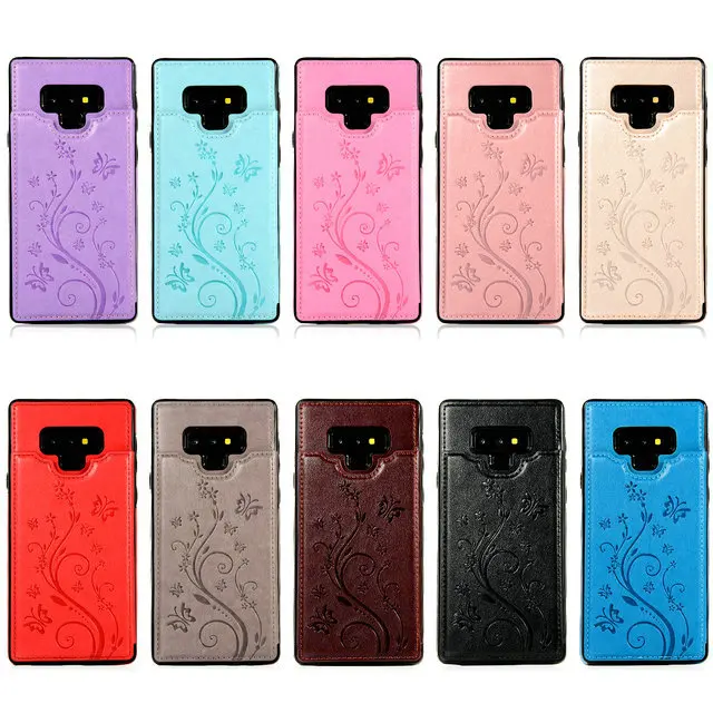 Роскошный кожаный чехол для samsung S9Plus чехол S10Plus Note9 чехол для Note 9 Galaxy S10 S9 S8 Etui для samsung Note 10 Plus чехол S10E