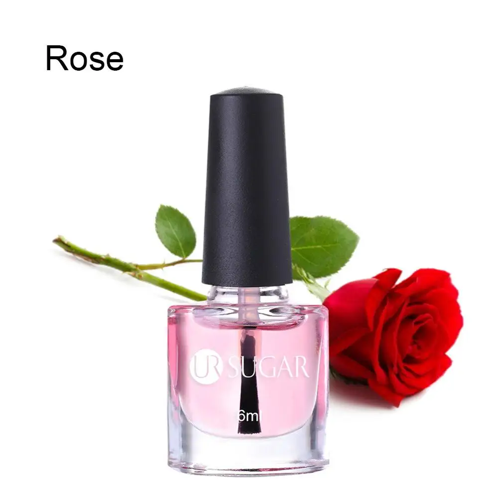 Rose Ur Sugar питательная масляная ручка для кутикулы Восстанавливающий фруктовый цветок Лечение ногтей увлажняющий лак для кожи маникюрные инструменты 6 ароматов - Цвет: Rose