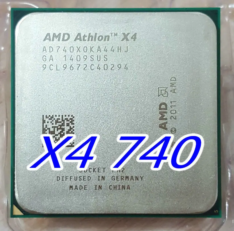 Процессор AMD X4 740 Quad-Core FM2 3,2 GHz 4MB 65W cpu X4-740 для настольных ПК