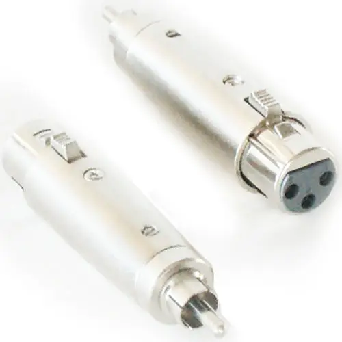 Аудиоадаптер усилитель/микшер для микрофона 1 RCA папа 3 Pin XLR мама|Зарядные
