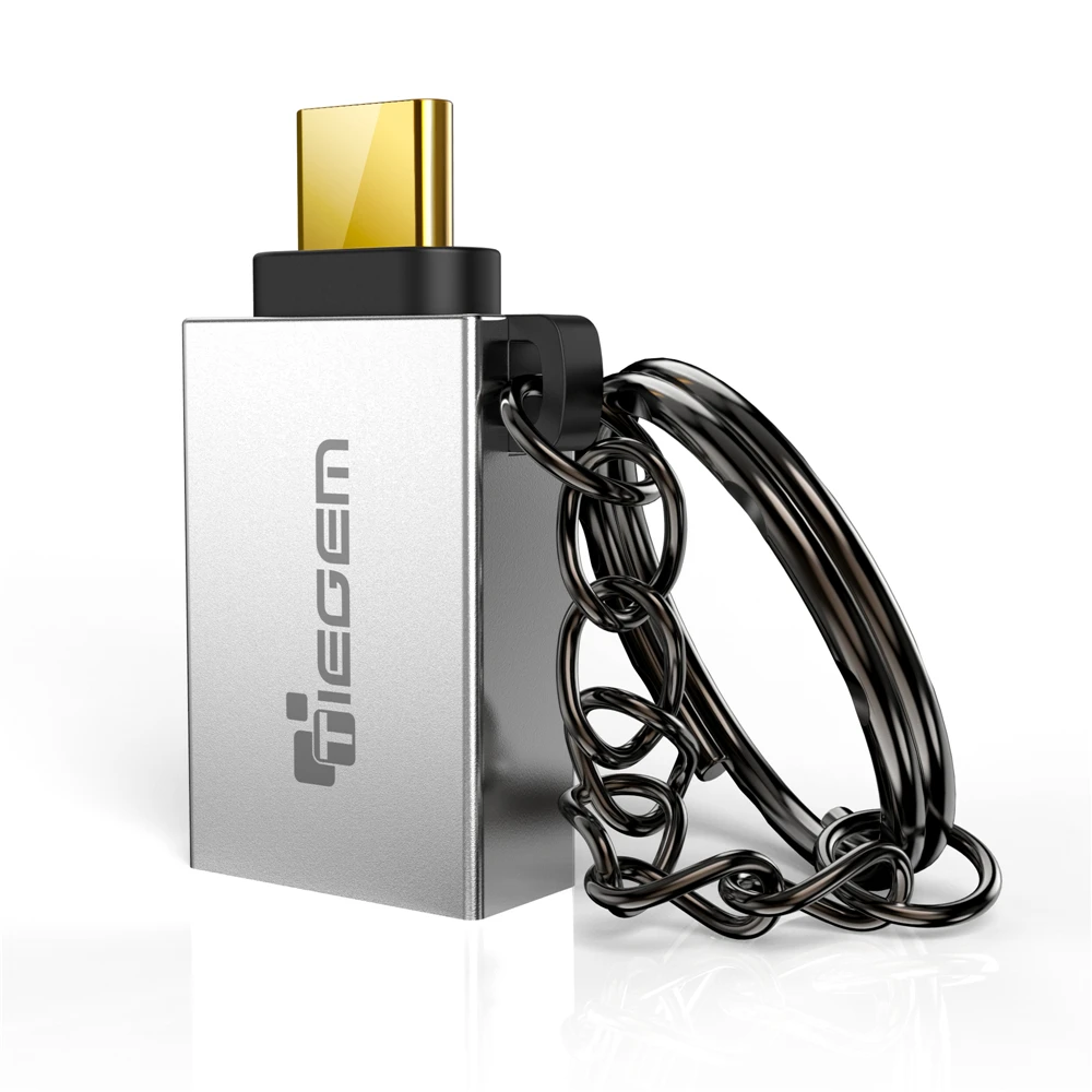 Адаптер TIEGEM usb type C OTG адаптер type-C штекер USB 3,0 Женский USB C OTG адаптер конвертер для Xiaomi 6 Macbook Nexus 5X6 P Google