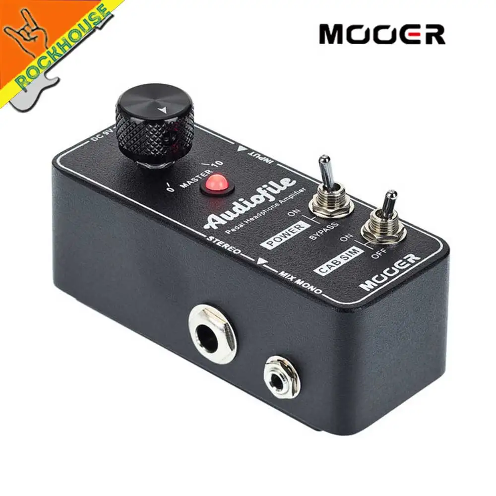 MOOER Audiofile усилитель предусилителя гитарная педаль аналогового класса А схема
