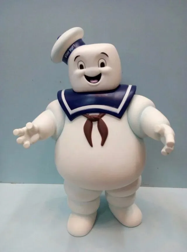 28 см Винтаж Охотники за привидениями 3 оставаться кукла Puft Зефир Человек банк Sailor действие и рисунок игрушки для детей детские рождественские подарки
