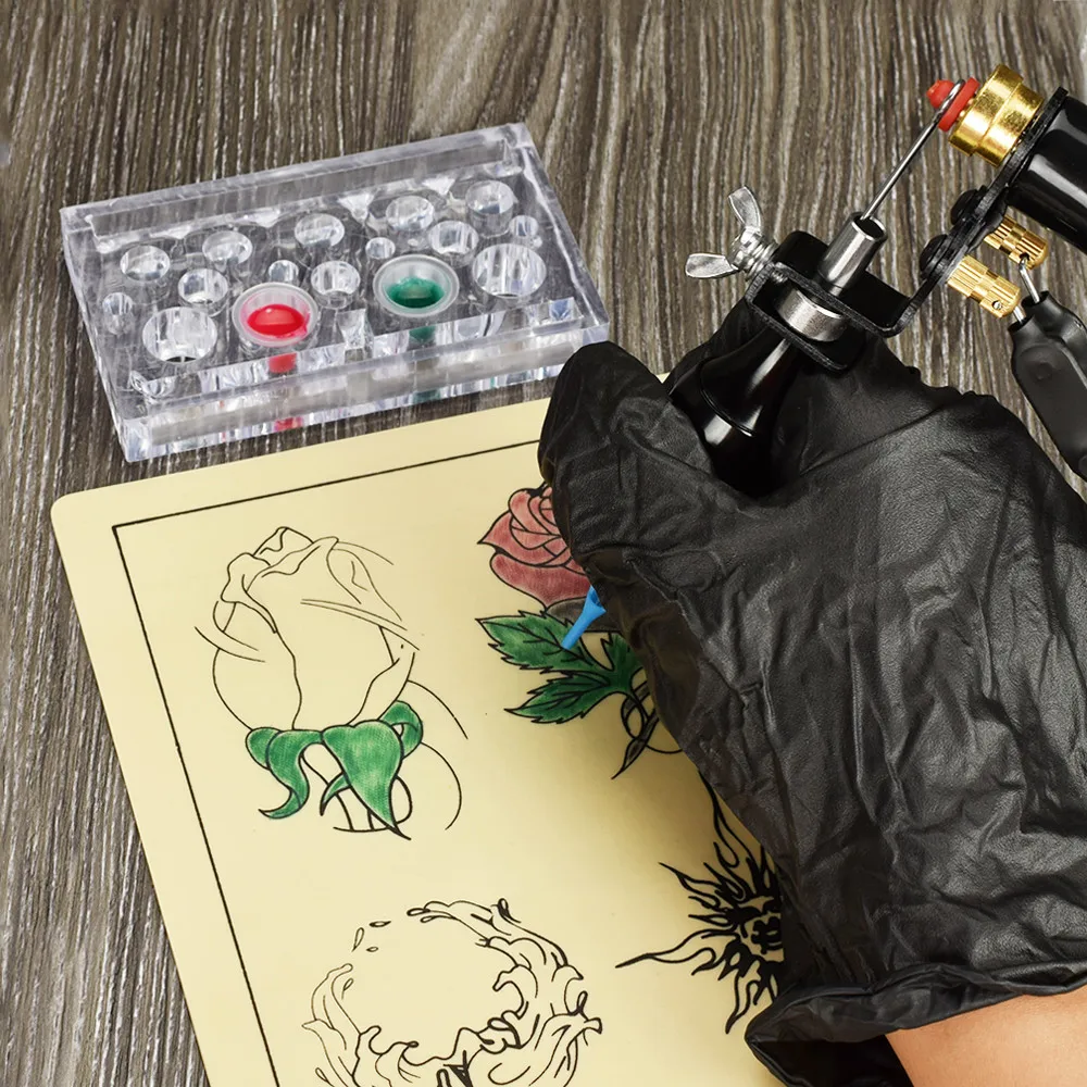 Роторная машина для татуажа шейдер и лайнер разные наборы тату пистолета набор