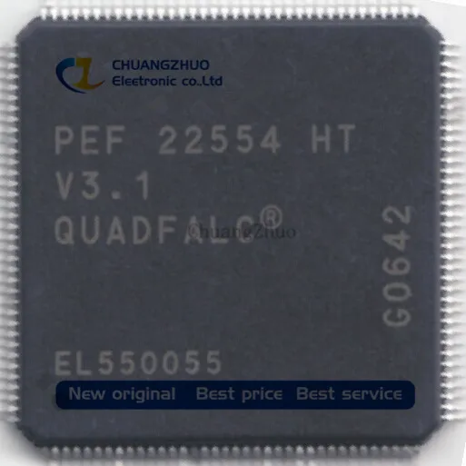 

Новый оригинальный PEF22554HTV3.1 PEF22554HT TQFP144 лучшее качество