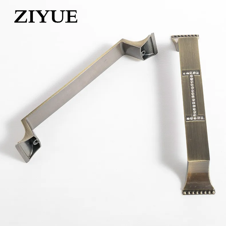 

2 шт./лот Бесплатная доставка Античная бронзовая Алмазная ручка ретро мебель фурнитура дверная ручка для шкафа