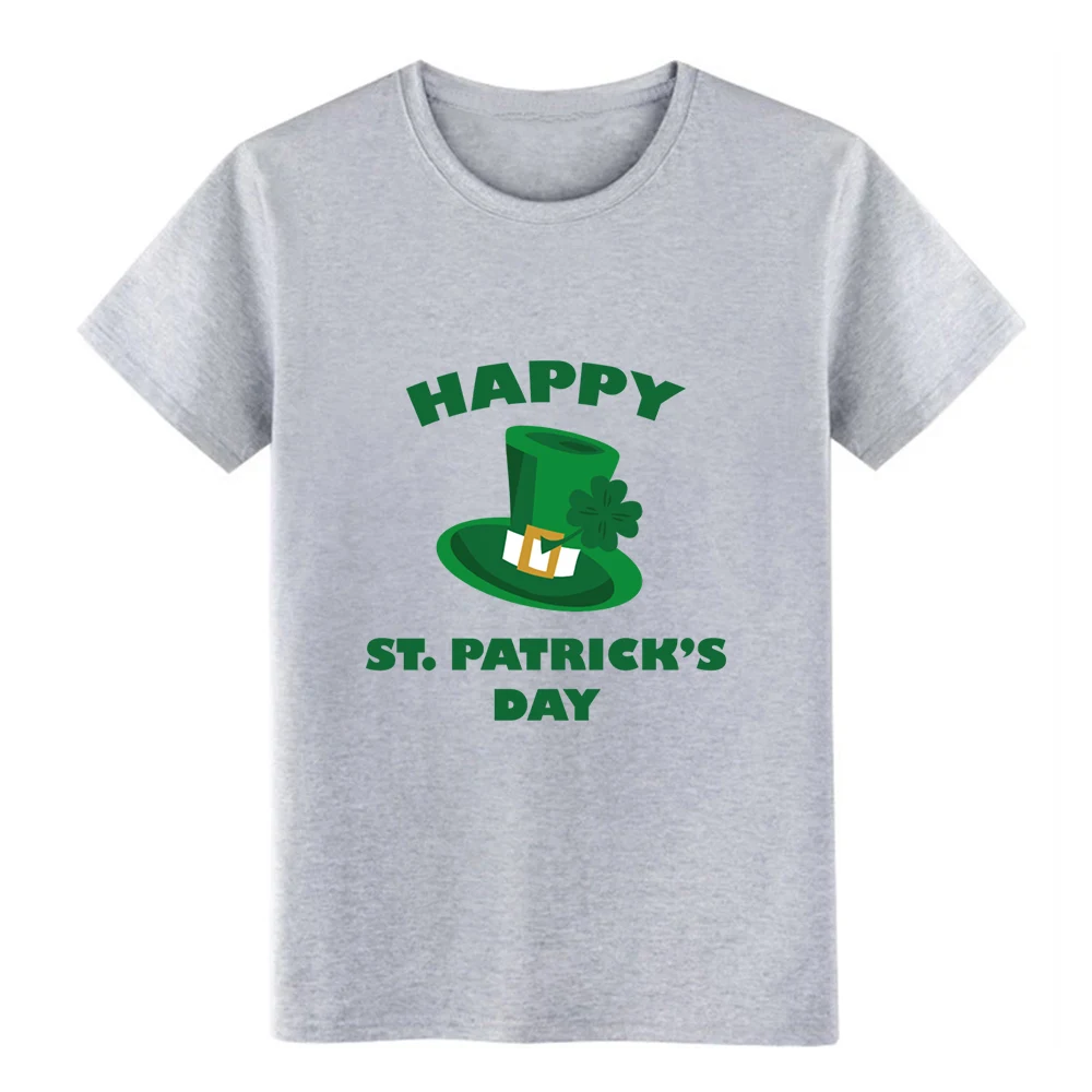 Футболка Happy St. Patrick &amp #39 s Day персонализированная хлопковая с круглым вырезом