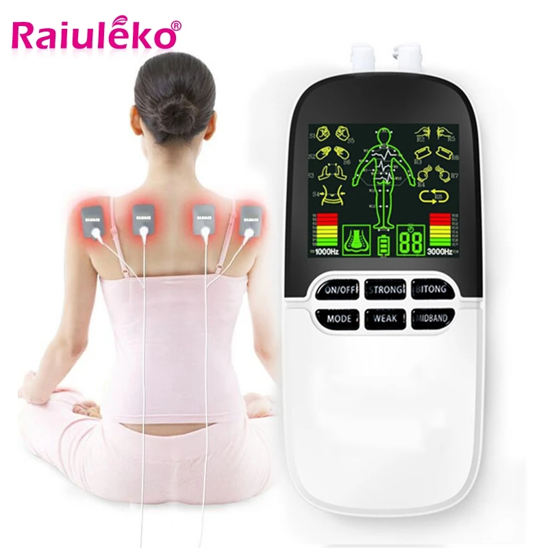 Многофункциональный электрический стимулятор мышц 8 режимов массаж от ринита