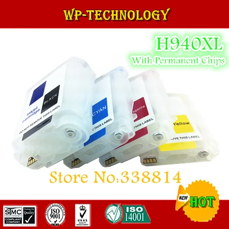 

[Empty]Refill cartridge suit for HP940XL ,suit for HP HP Officejet Pro 8000, HP Officejet Pro 8500, Without ink ,permanent chip