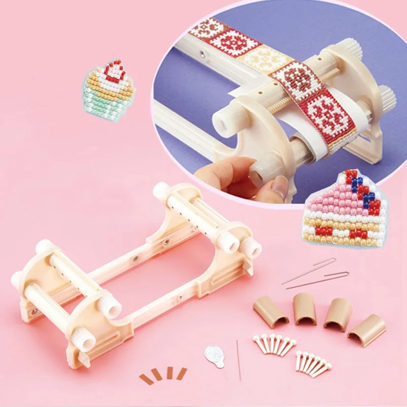 Cloverseries 58 631Telescopic Тип бисера станок бисерный вязальная машина|loom machine|knitting loomloom
