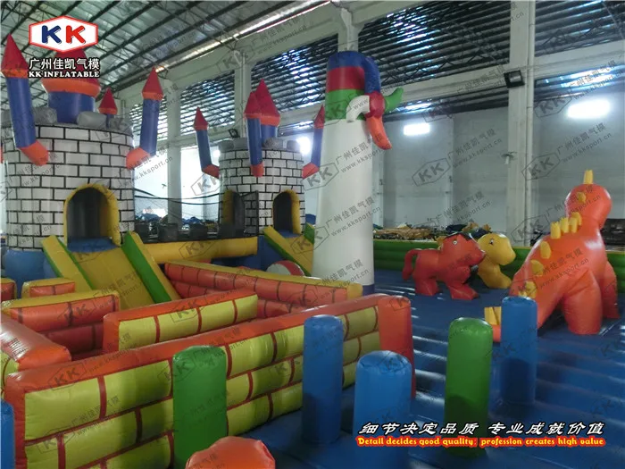 Детский надувной замок-батут для парка | Игрушки и хобби