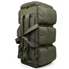 Вместительный мужской военный тактический рюкзак 90 л, многофункциональные водонепроницаемые Рюкзаки из ткани Оксфорд для походов и кемпинга, износостойкая дорожная сумка