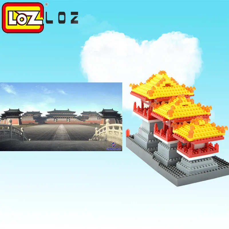 LOZ электронные гигантские надувные дворец Алмазный Блок Китай международно