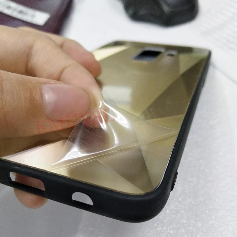 Зеркало Алмазный чехол для Samsung Галактики A50 A70 A30 A20 A10 M10 M20 M30 S10 E S8 S9 J6 плюс A9 A8 A6 A7 2018