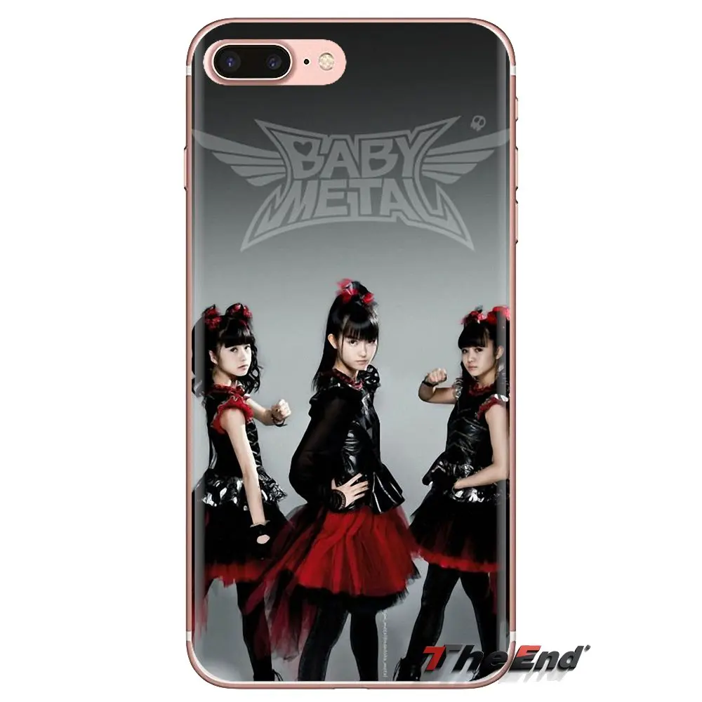 For Xiaomi Mi3 Samsung A10 A30 A40 A50 A60 A70 Galaxy S2 Note 2 Grand Core Prime Soft TPU Case Babymetal Japanese girl idol band |