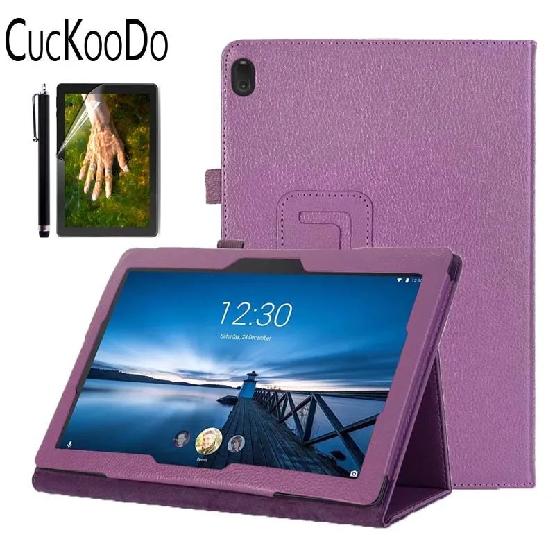 Из искусственной кожи с откидной крышкой держателем чехол для lenovo TAB E10 TB-X104F 10,1 дюймового планшета выпуска