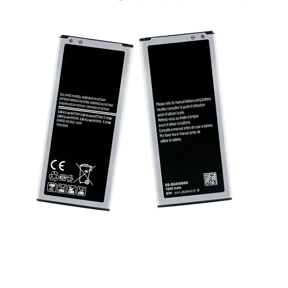 Высокое качество Замена батареи EB BG850BBE 1860mAh для Samsung Galaxy Alpha G850 G8508S G850A G850Y G850K G8509V