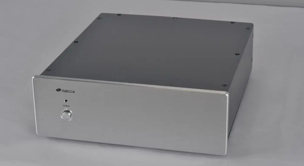 DAC 2895 алюминиевый Железный ЦАП Декодер коробка усилитель мощности шасси/корпус