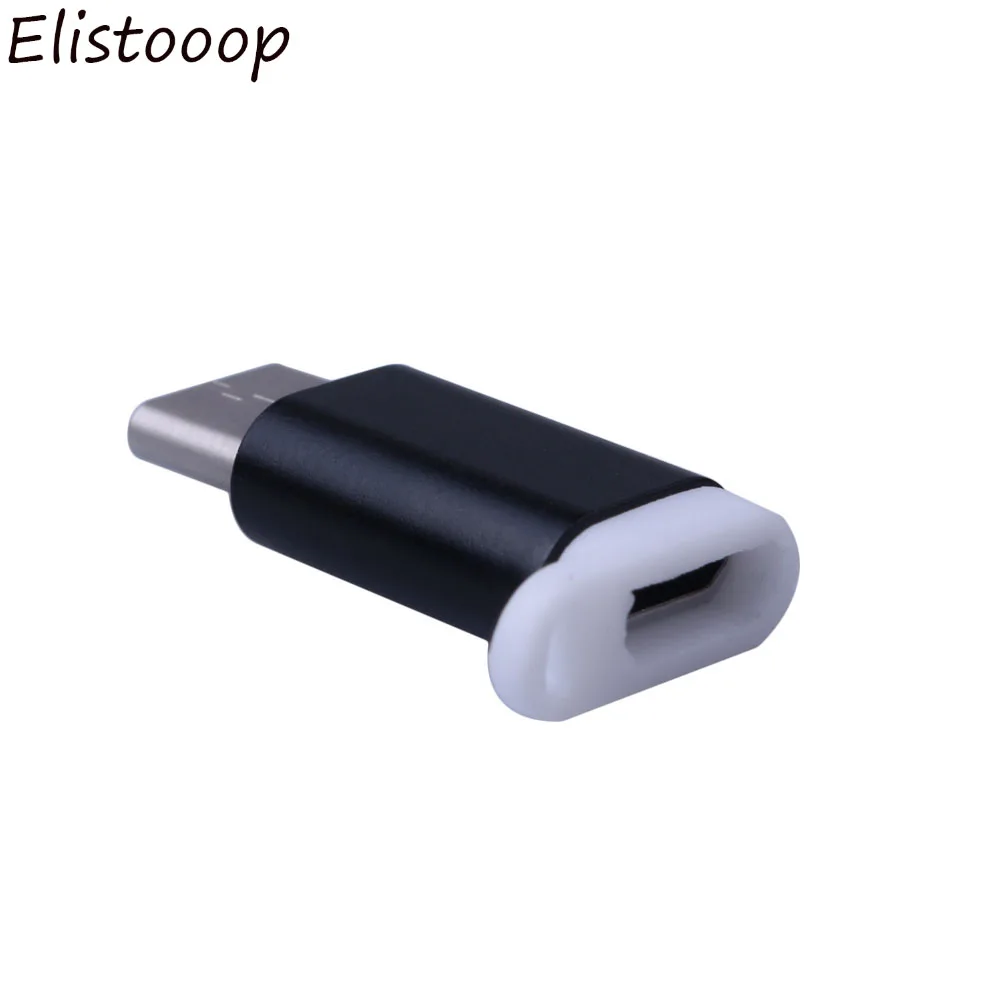 Elistooop USB Type C адаптер OTG Micro Гнездо штекер конвертер для Samsung Note 8/S8 LG G5 G6 Nexus 5X
