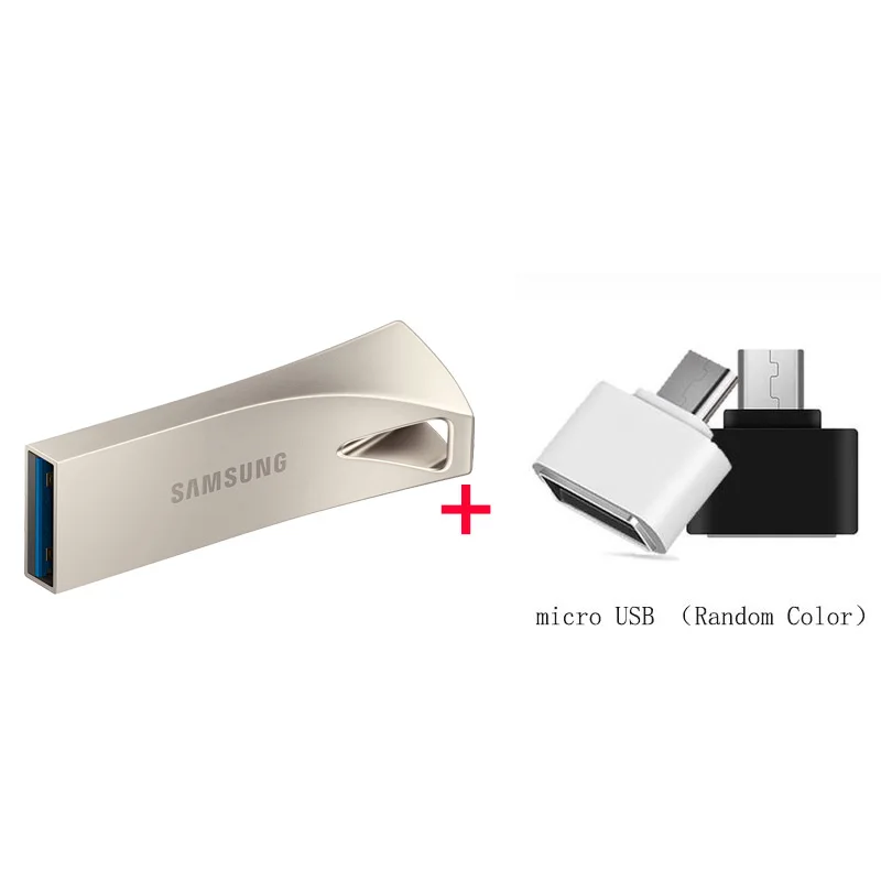 BE3-Silver Plus OTG SAMSUNG DIY Thumb Drive 256 ГБ 128 Гб 64 ГБ 32 ГБ USB 3,1 флеш-накопитель, металлический мини-флеш-накопитель Memoria Stick, высокоскоростной диск Cle U - Цвет: BE3-Silver Plus OTG