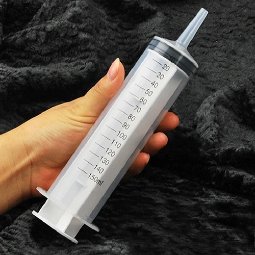 150 мл одноразовый пластиковый шприц анус вагинальная клизма секс игрушки для