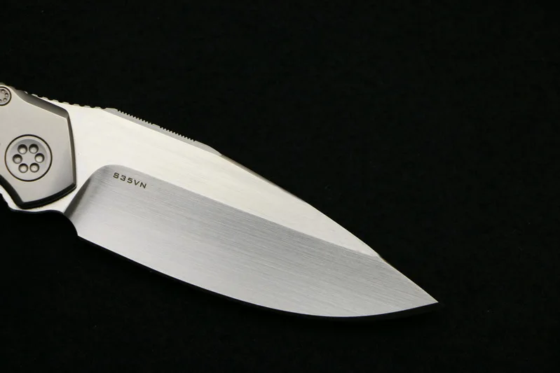Складной нож Green thorn Anax с подшипником лезвие S35VN ручка из титанового сплава