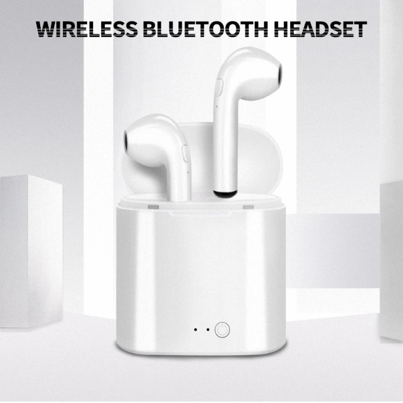 Twins i7s наушники беспроводные Bluetooth Casque Sans стерео гарнитура с зарядной
