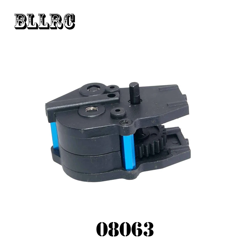 RC автомобилей 1/10 HSP 08063 редуктор с металлической diff. Шестерни коробка для 1:10 4WD