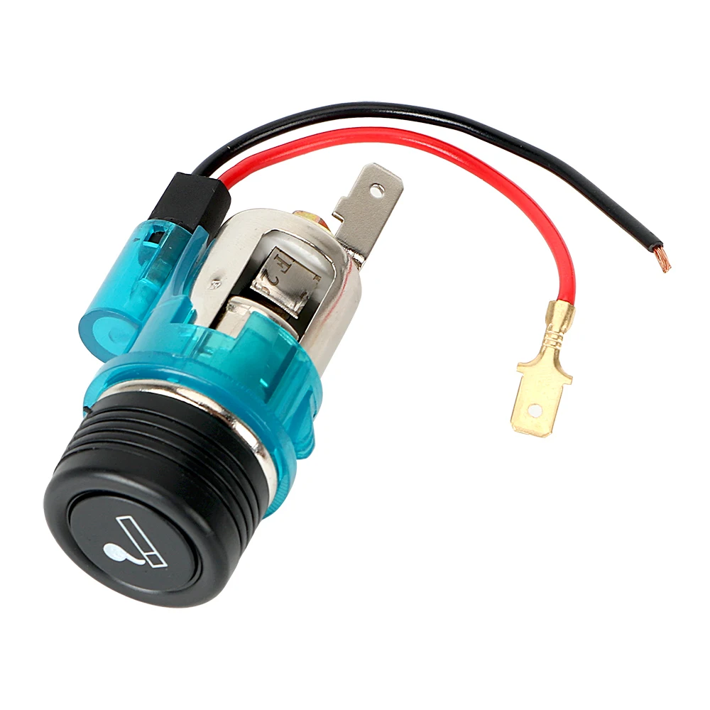 

Outlet Plug Boat Motorcycle Car Cigarette Lighter Unviersal Power Socket With LED Light 12V 120W