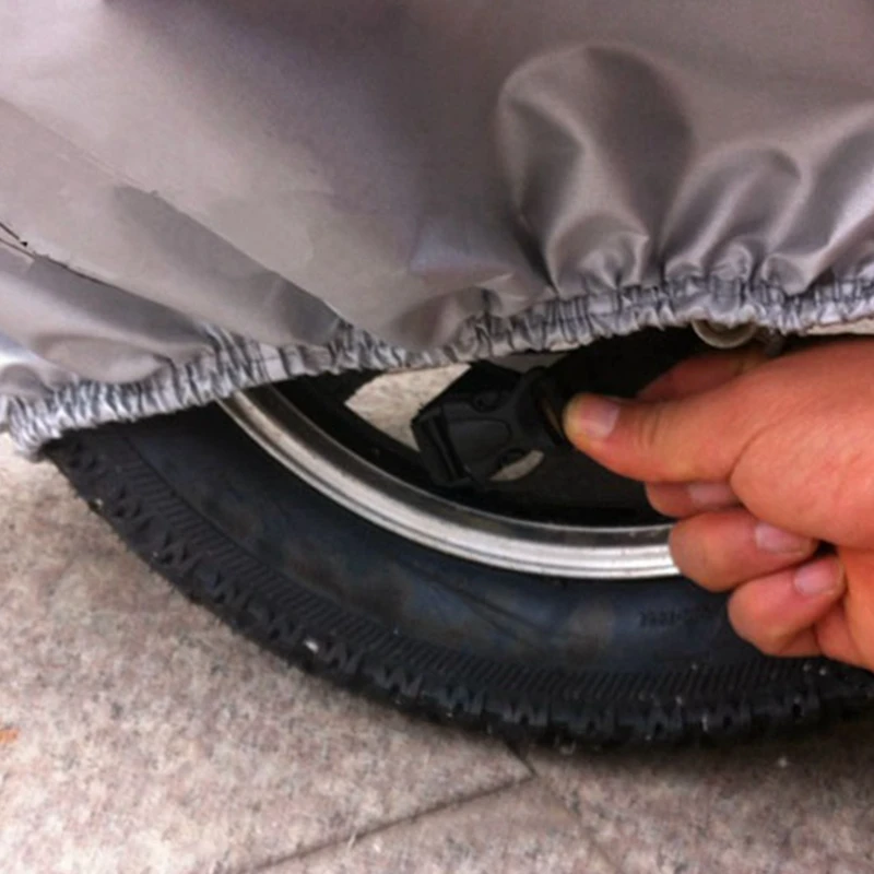 Серебряное покрытие для мотора размера XL защитный Пылезащитный