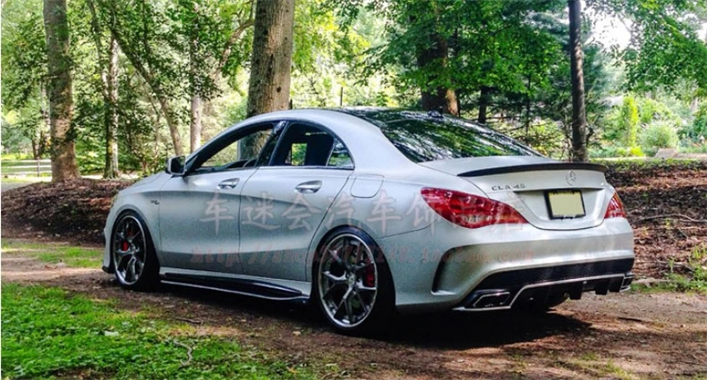 Спойлер для Mercedes Benz CLA Class W117 CLA45 AMG CLA180 200 220 CLA260 2014 2017 автомобильные задние Спойлеры