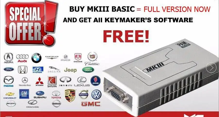 Оригинальный MK3 полная версия masterkeyiii MK III программист полной версии