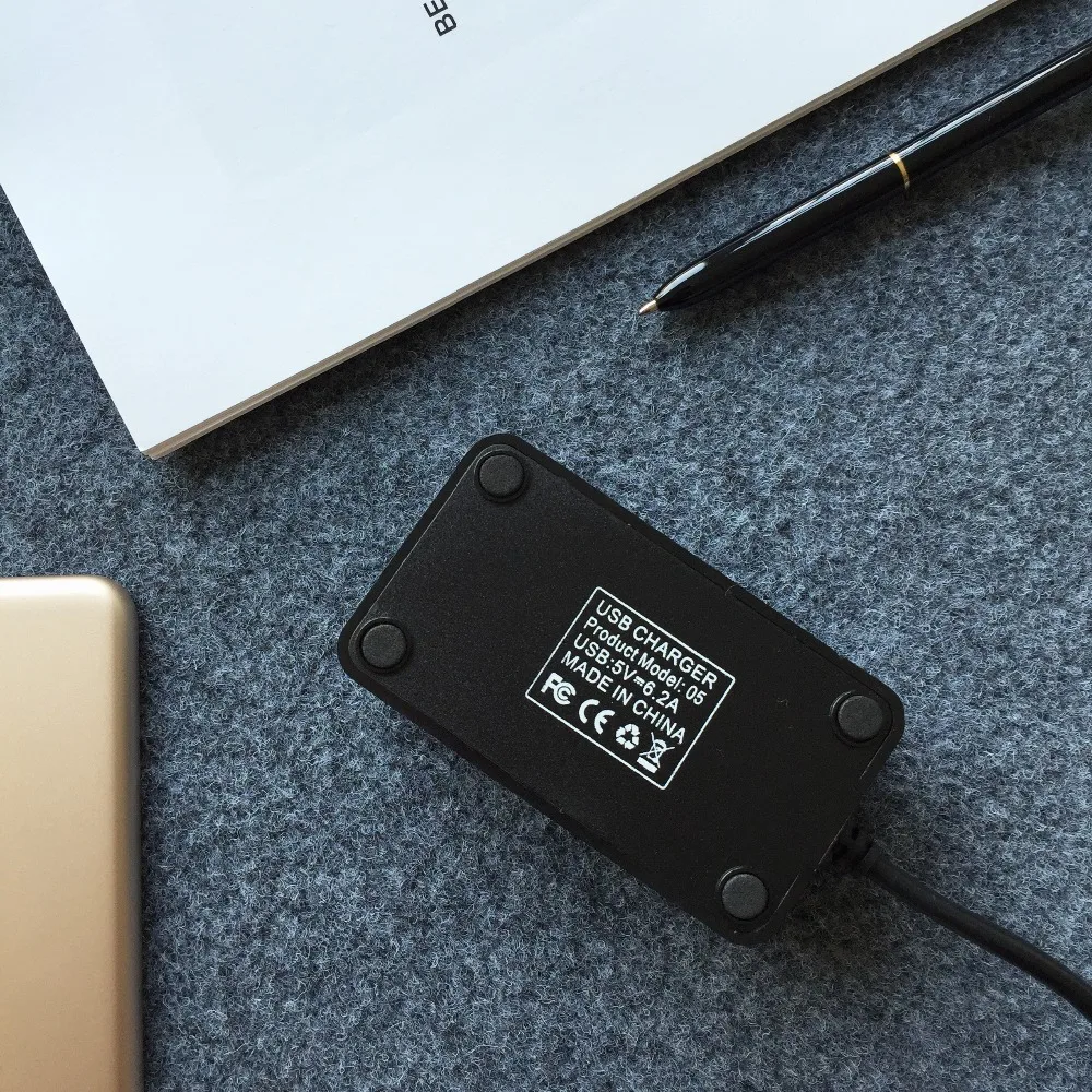 Портативный переходник 4 USB Смарт розетка для домашней электронной Мощность газа