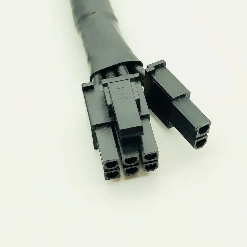 Высококачественные модульные кабели питания с черным рукавом 8Pin PCI E до 8(6 + 2)Pin
