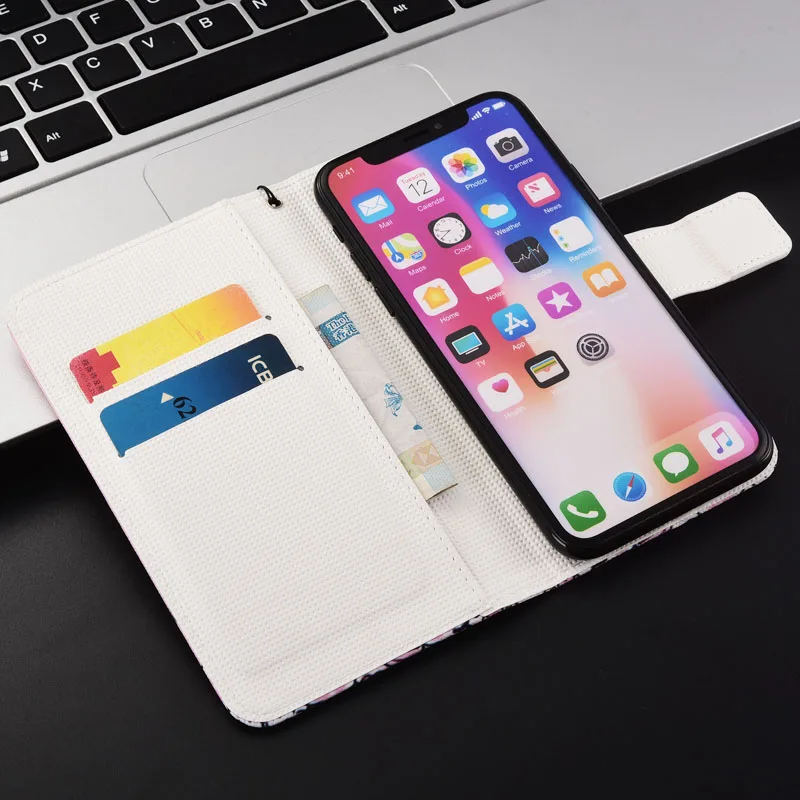 Чехол для Meizu M6T M6 M6S S6 чехол из ТПУ с рисунком животных единорог кошелек кожаный |