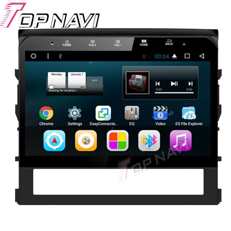 Авто Радио стерео для Toyota Land Cruiser 2016 10.1 ''Android 6.0 topnavi plug &amp play Бесплатная