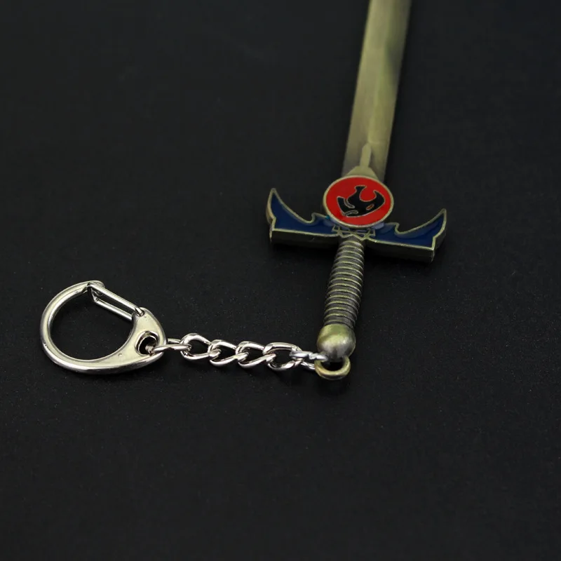 Новинка Лидер продаж Thundercats брелок (12 см) Длина оружие Модель для фанов ключница