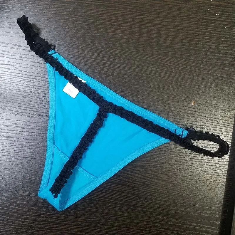 Рождественский подарок хлопок снежинки белые женские сексуальные трусики