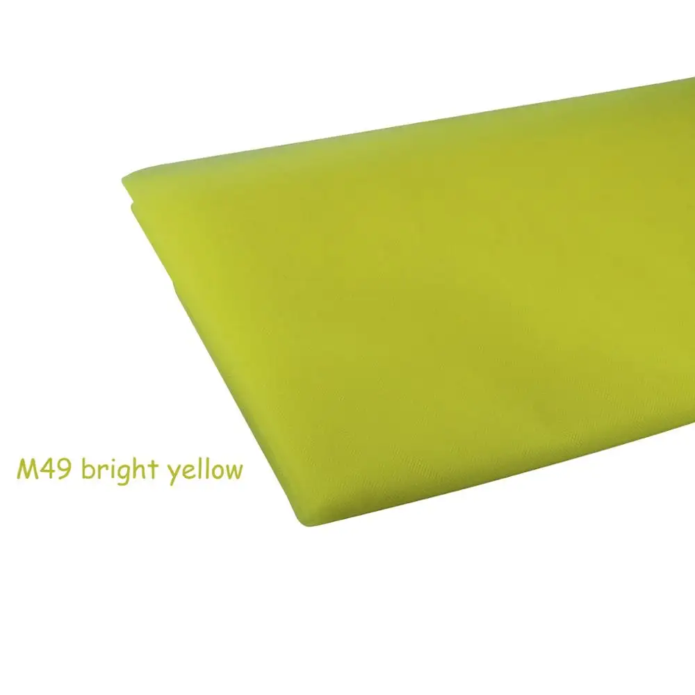 bright yellow 10 м/лот, 160 см, середина, Жесткая сетка, тюль, ткань, платье-пачка, вечерние, свадебные украшения, 10 м/лот, можно смешивать цвета - Цвет: bright yellow